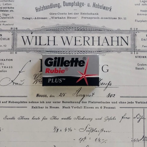 Gillette Rubie Plus Rasierklingen