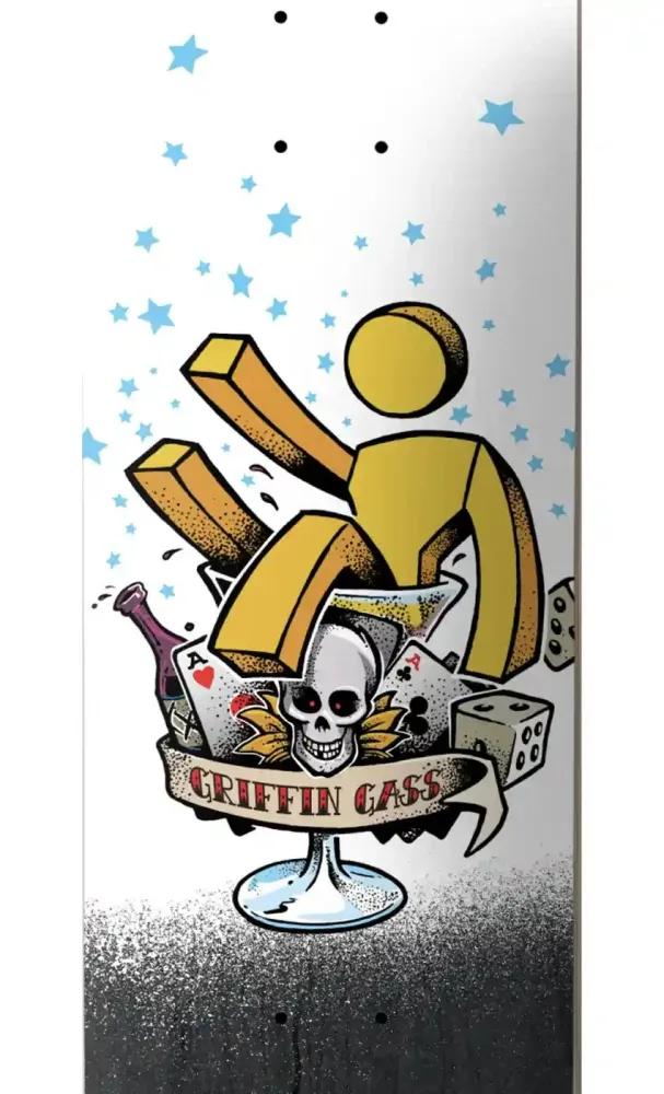 Girl Gass Mans Ruin 8.25 Twin Tail Deck
