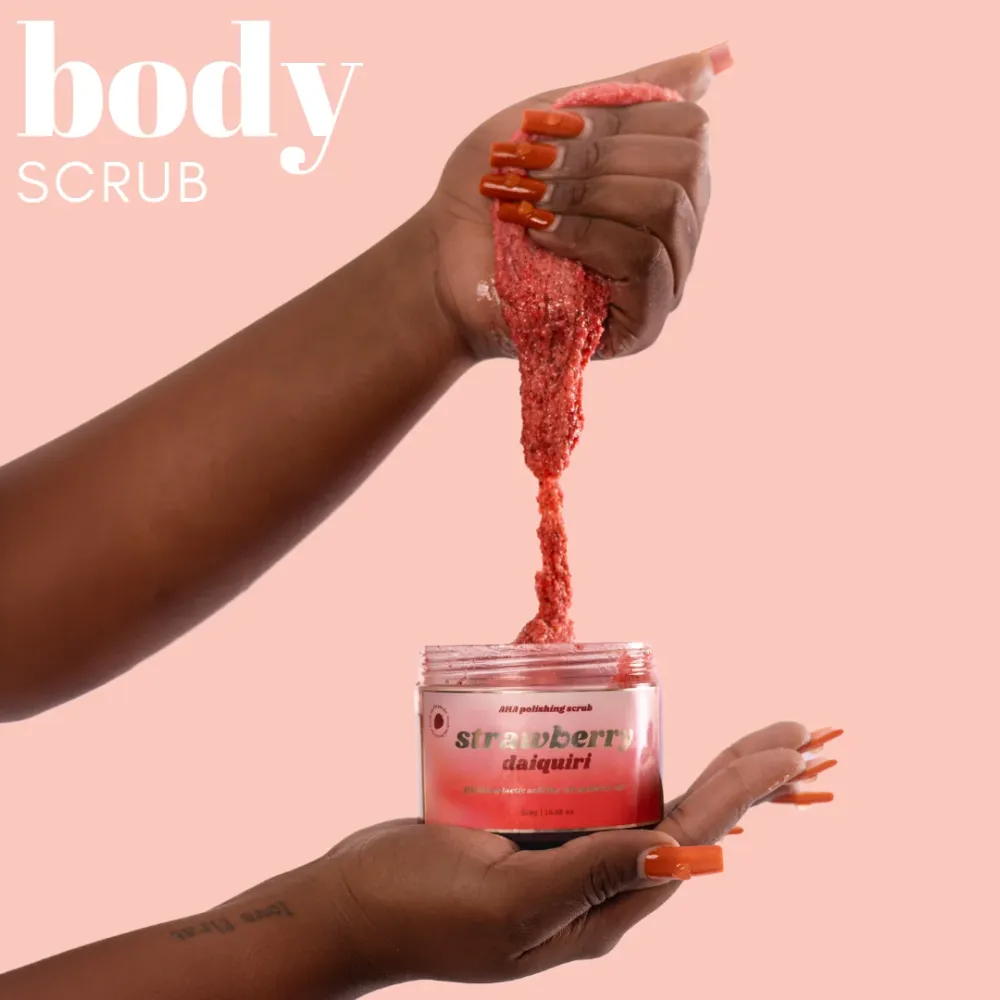 Glass Skin Body Scrub – 10% AHA Power Peeling | Mikroplastikfrei