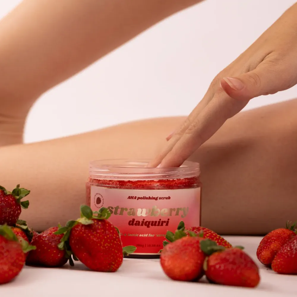 Glass Skin Body Scrub – 10% AHA Power Peeling | Mikroplastikfrei