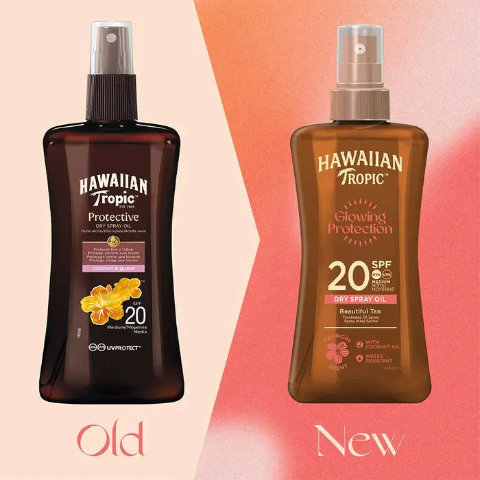 Glowing Protection Sunscreen Dry Oil Gel Water Resistant SPF 20