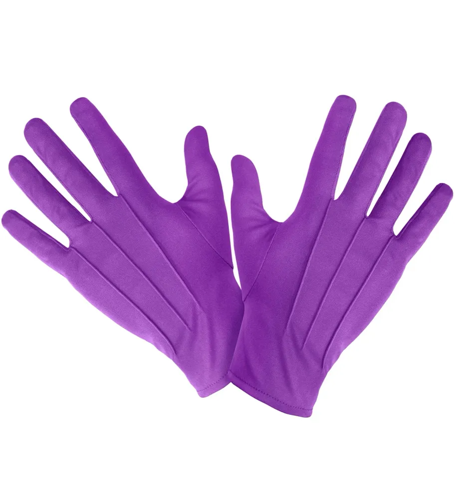 Handschuhe lila
