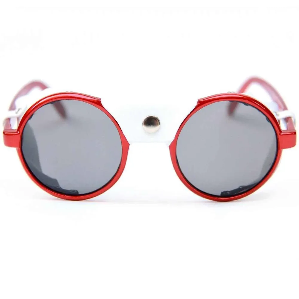 Happy Hour Dusters Sonnenbrille Red Ferrari White Leather