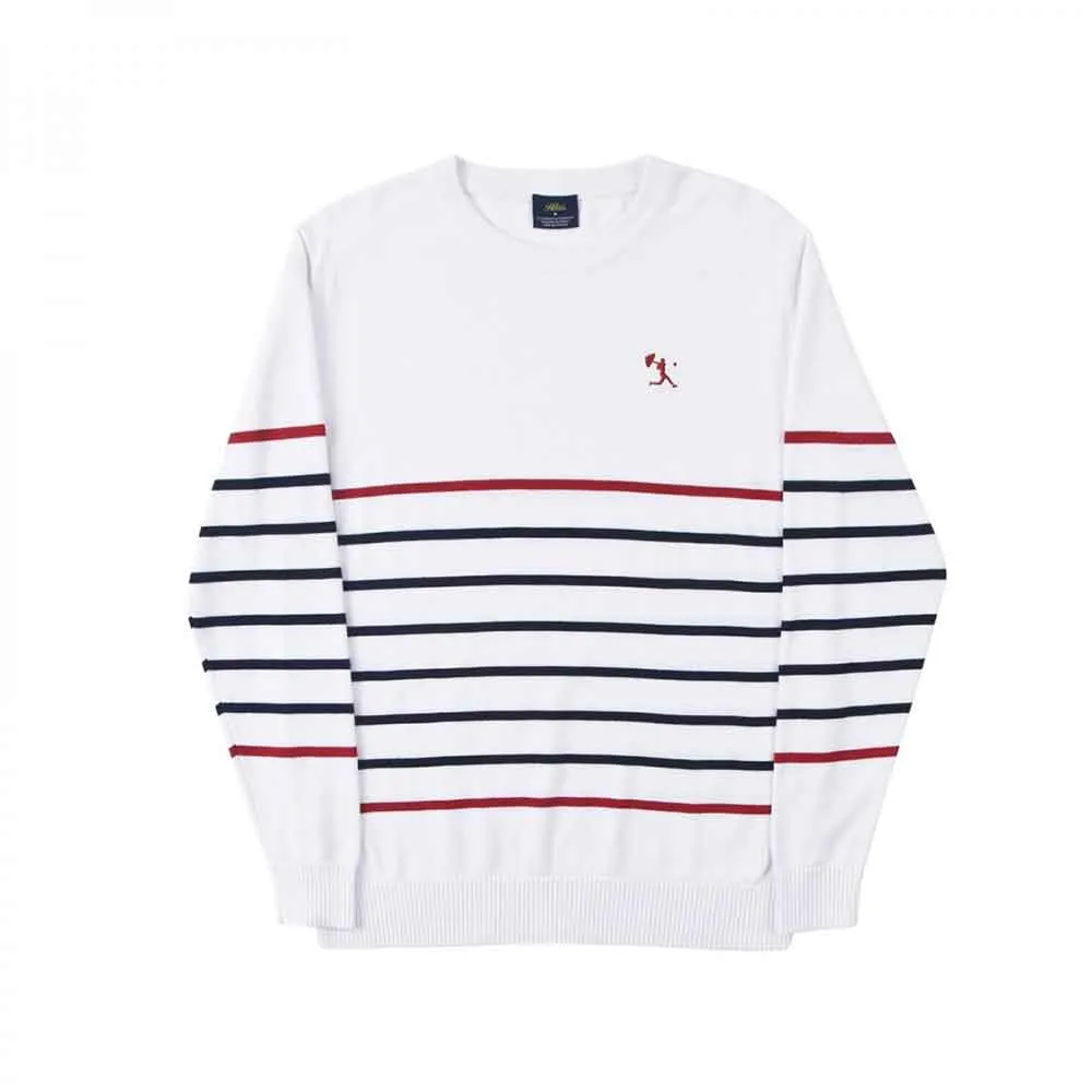 Helas Baller Crewneck Sweatshirt White