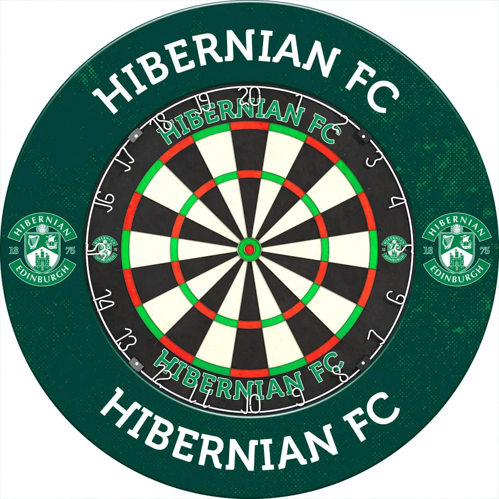 Hibernian FC – Offiziell lizenziert – Dartboard Surround – S3 – Dark Crest