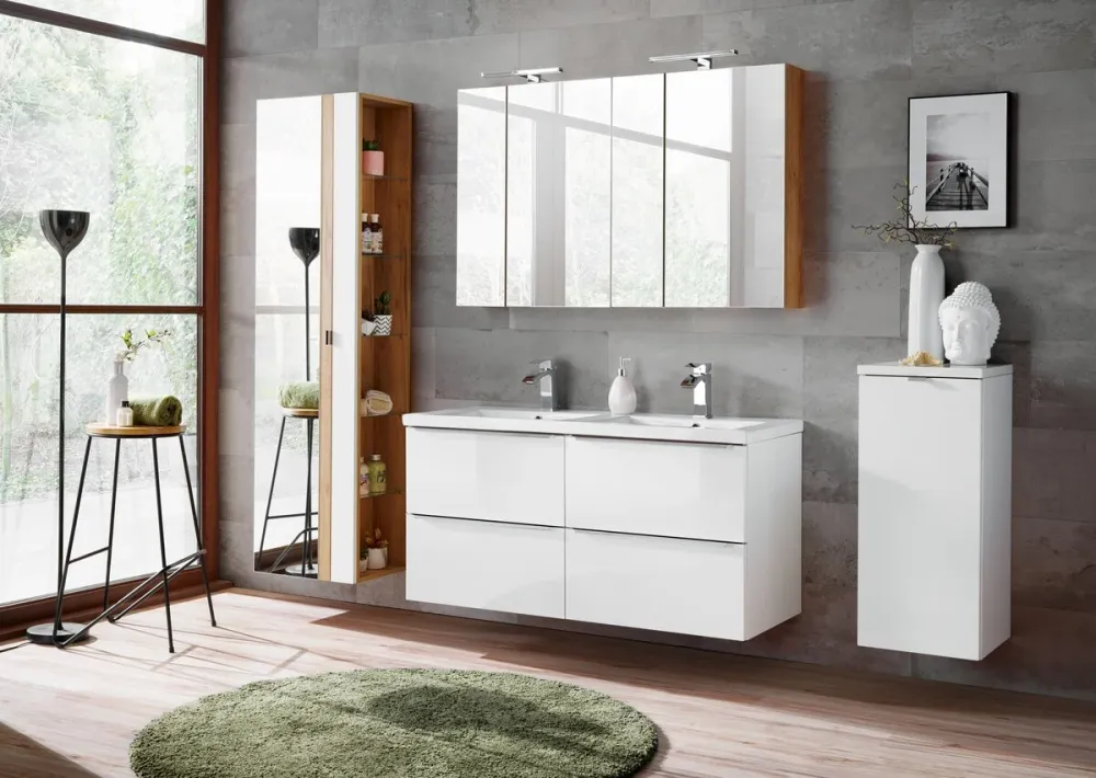 Hochschrank Capri White