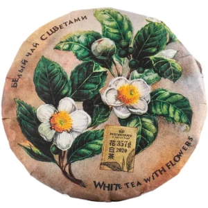 Hua Bai Cha (Fuding Weißer Tee mit Teeblüten), 357 g