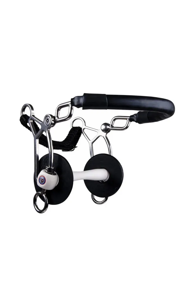 Inno Sense Hackamore Combi Short Flexi Soft-15 White 135 mm
