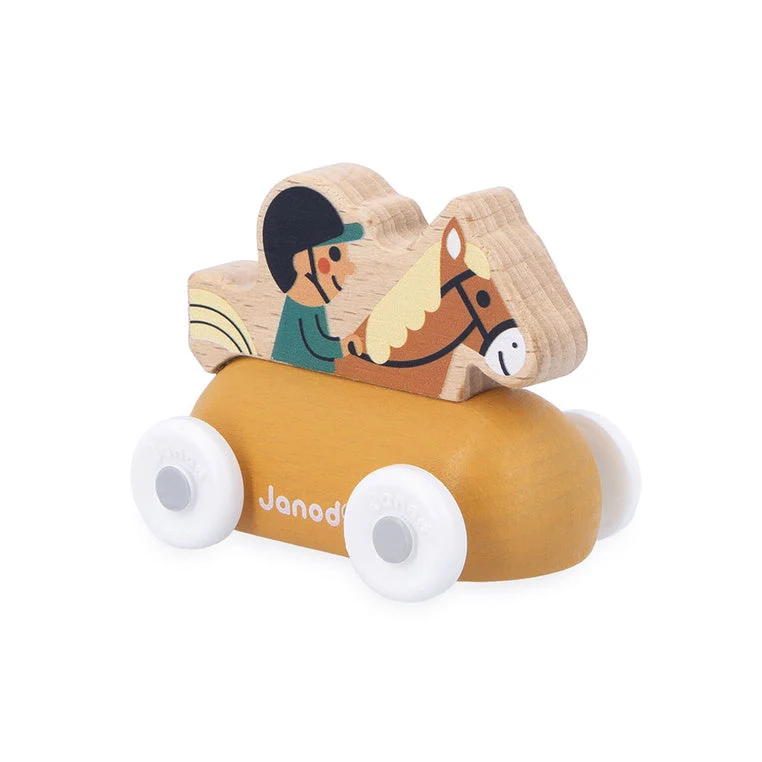Janod Reiten Fahrzeug White Valley Cross Roads