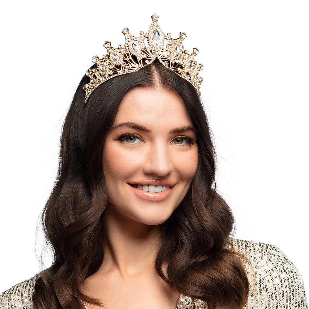 Königin Metall Tiara Royal Lady