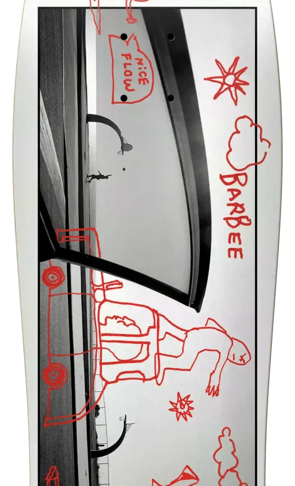 Krooked Barbee Aperture 9.5 Shaped Deck