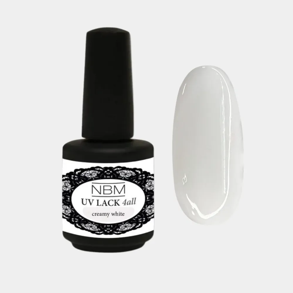 UV Lack 4 all creamy white