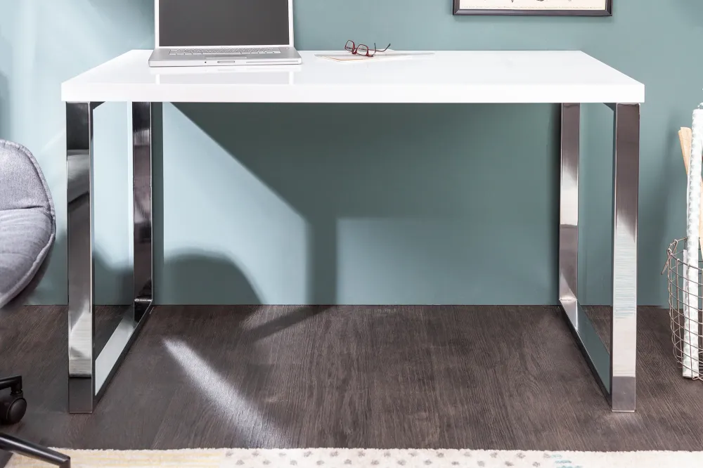 Laptoptisch White Desk 120x60cm weiss
