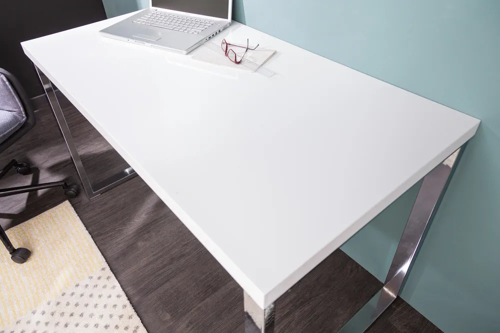 Laptoptisch White Desk 120x60cm weiss