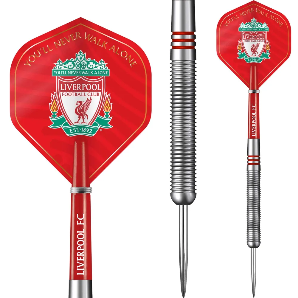 Liverpool FC Darts – Steel Tip Tungsten – Offiziell lizenziert – LFC – 24 g