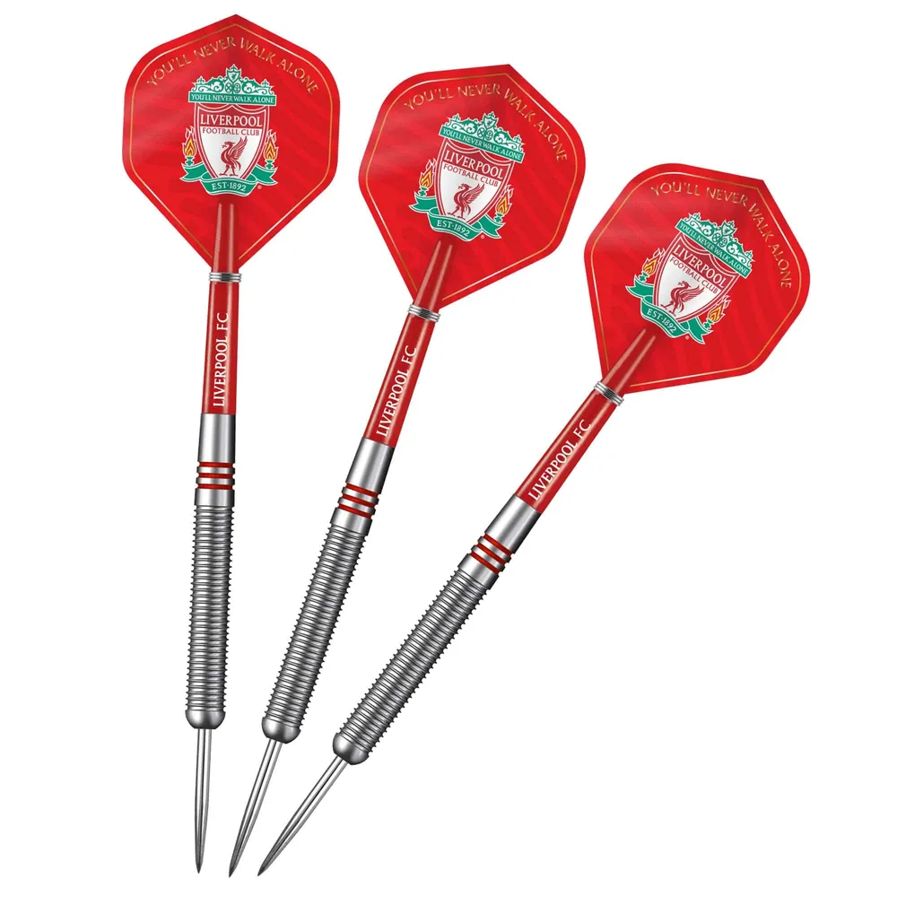Liverpool FC Darts – Steel Tip Tungsten – Offiziell lizenziert – LFC – 24 g