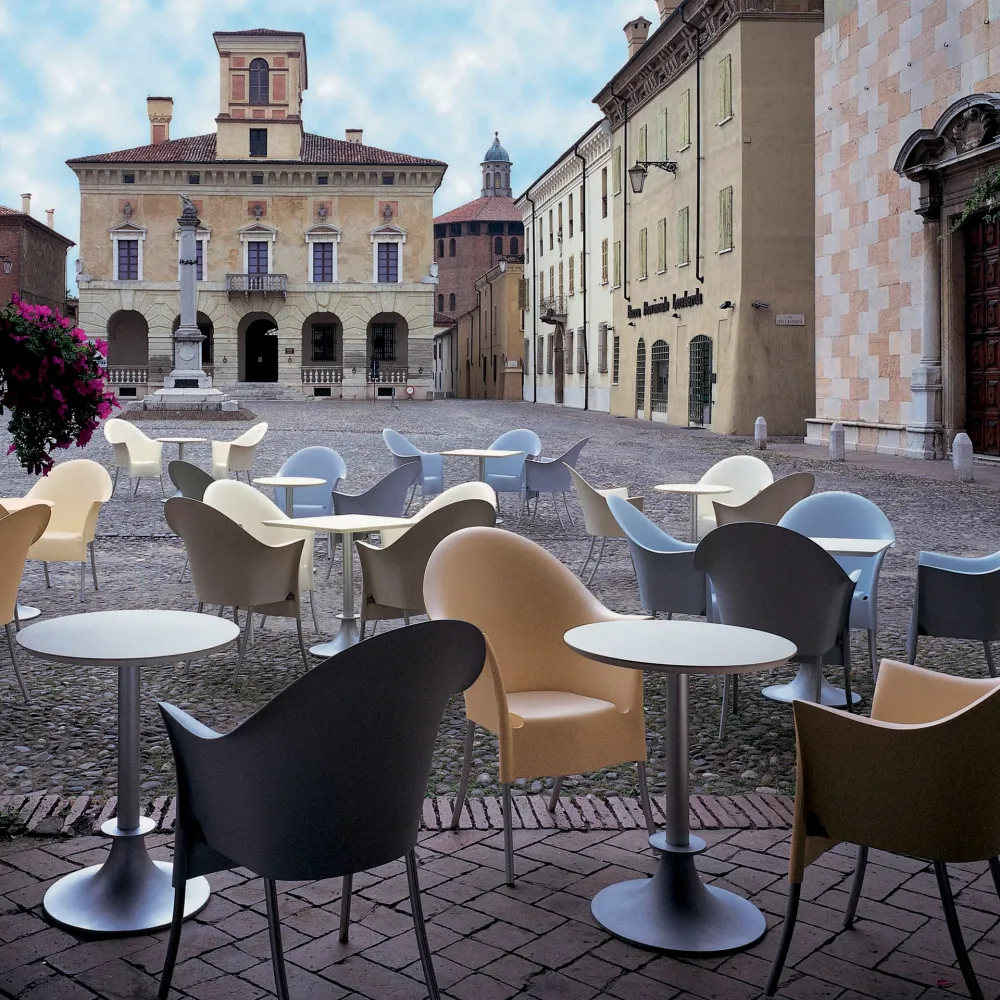 Lord Yi White Marmor Cafe Table