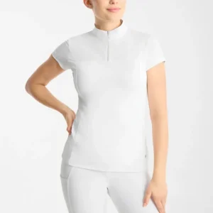 Louisa Damen Mesh Turniershirt White 42