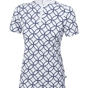 Marou Damen Turniershirt White/Dark Blue 44
