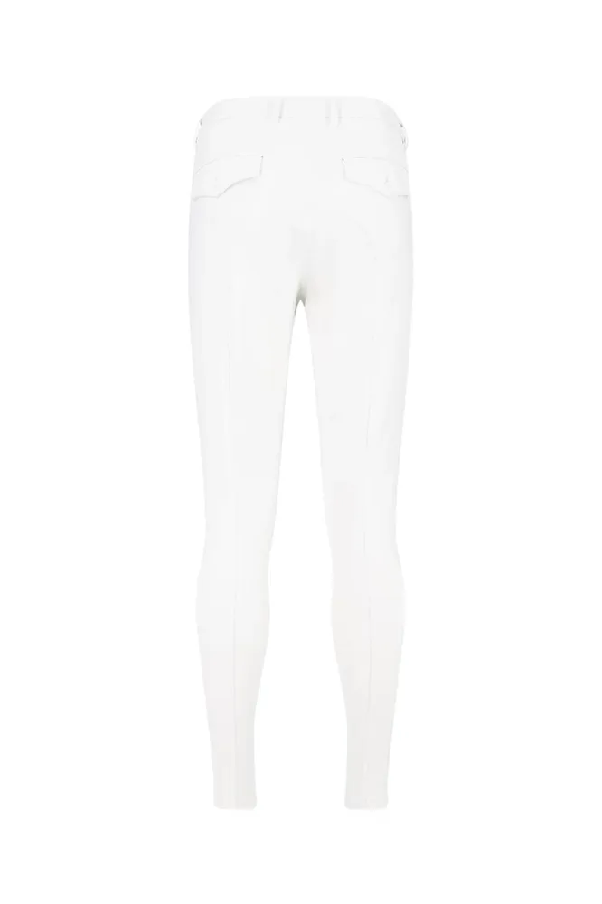 Mexico Herren-Reithose mit Kniebesatz White 50