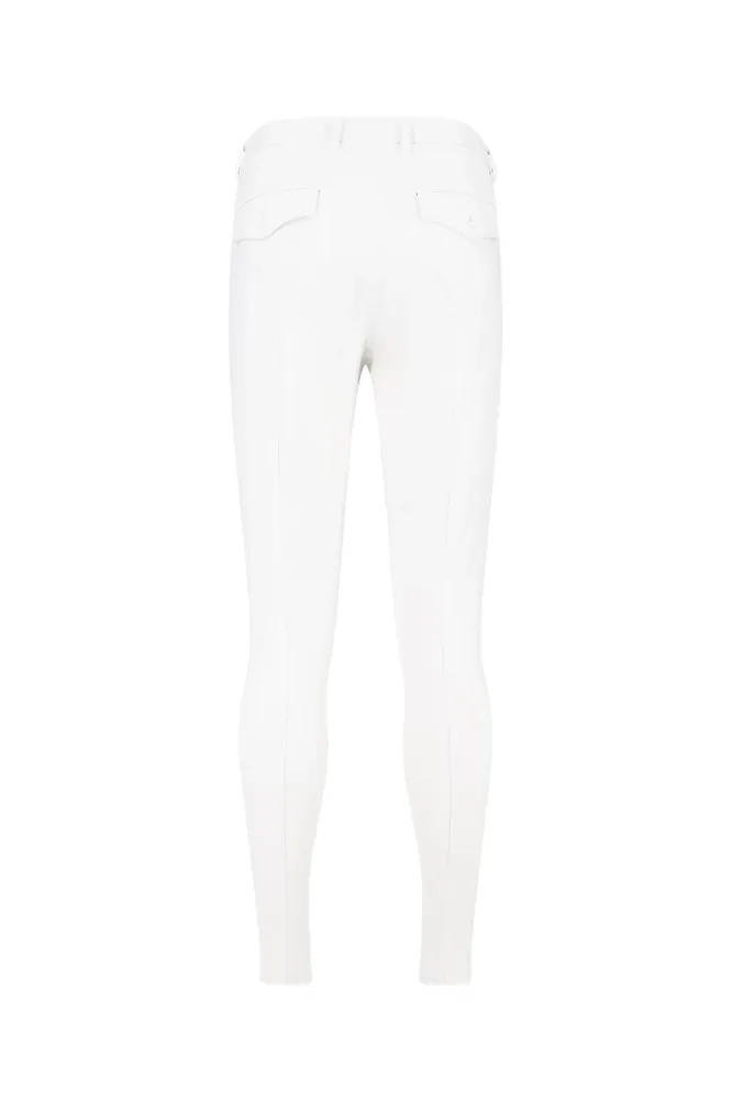 Mexico Herren-Reithose mit Kniebesatz White 48