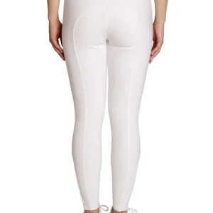 Miami Damen-Reithose mit Vollbesatz White 36