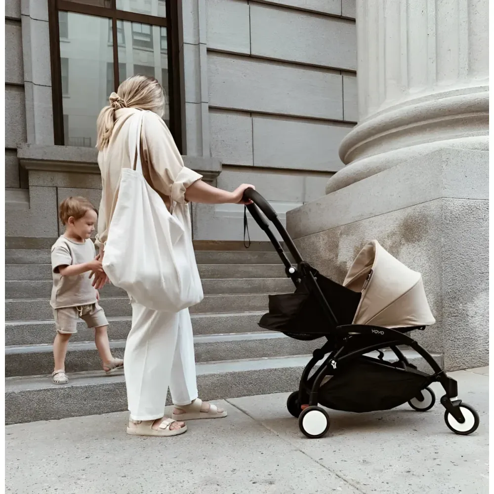 Mom Bag Rib | old white
