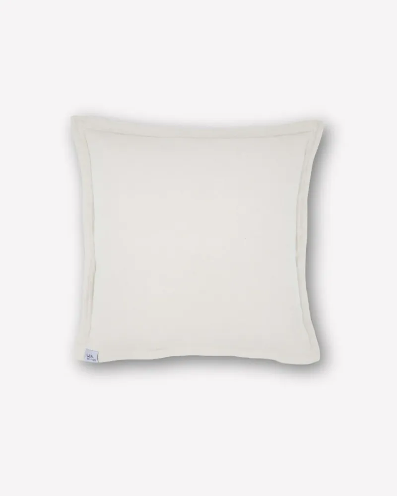 Musselin-Sofakissenbezug "Adela" • Off-White