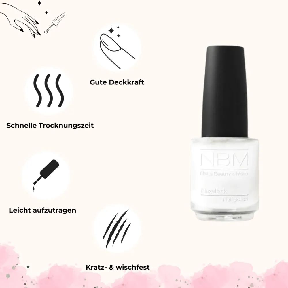 Nagellack Nr. 27 french white