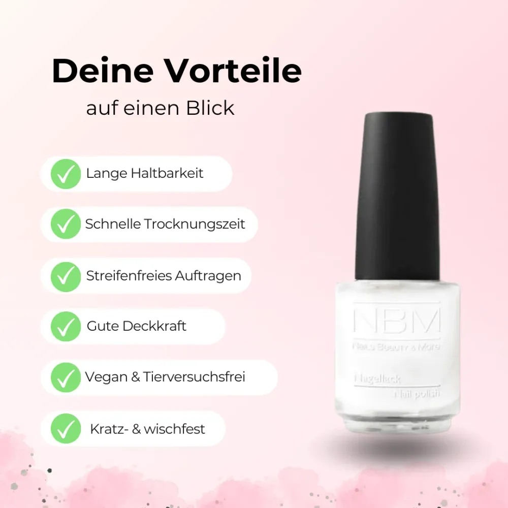 Nagellack Nr. 27 french white