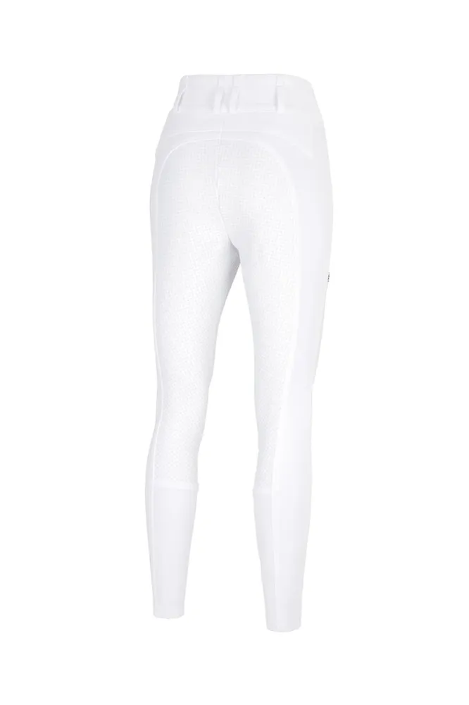New Candela Damen Reithose mit Vollbesatz White 44