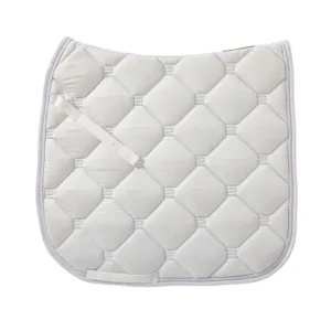 Noble Dressur Schabracke White/White V-WB