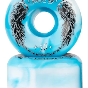 Orbs 56mm 99A Specters Swirls Wheels Blue White