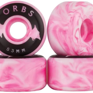 Orbs Specters Swirls Pink White 99A 53mm