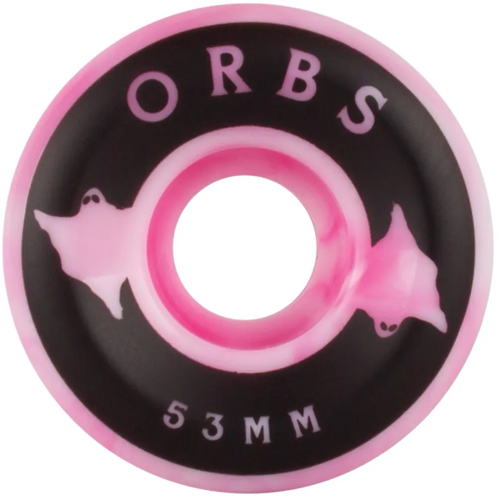Orbs Specters Swirls Pink White 99A 53mm