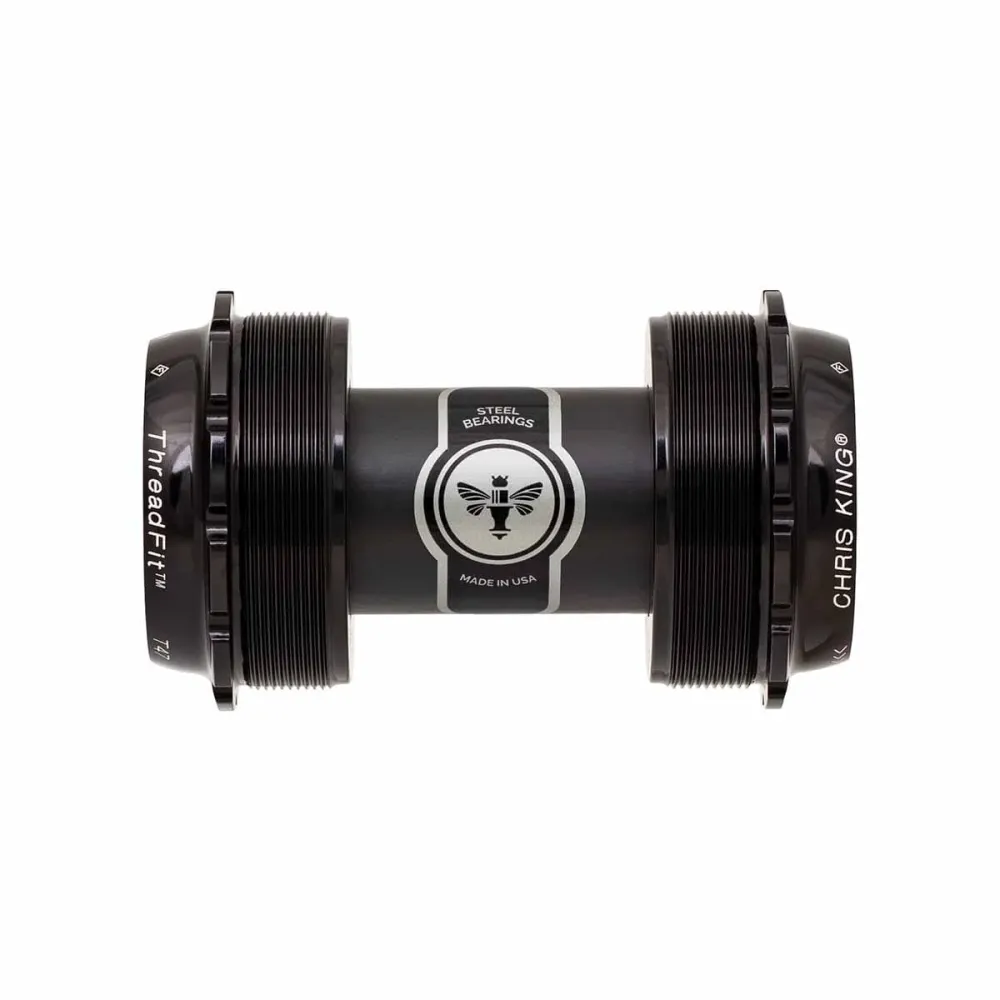Pedalbox CHRIS KING ThreadFit T47 24X 68/73mm Ceramic Schwarz