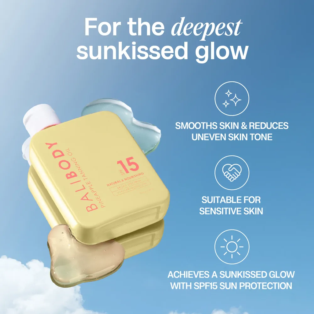 Pineapple Tanning Oil SPF15