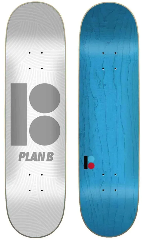 Plan B Texture 8.0 Deck White