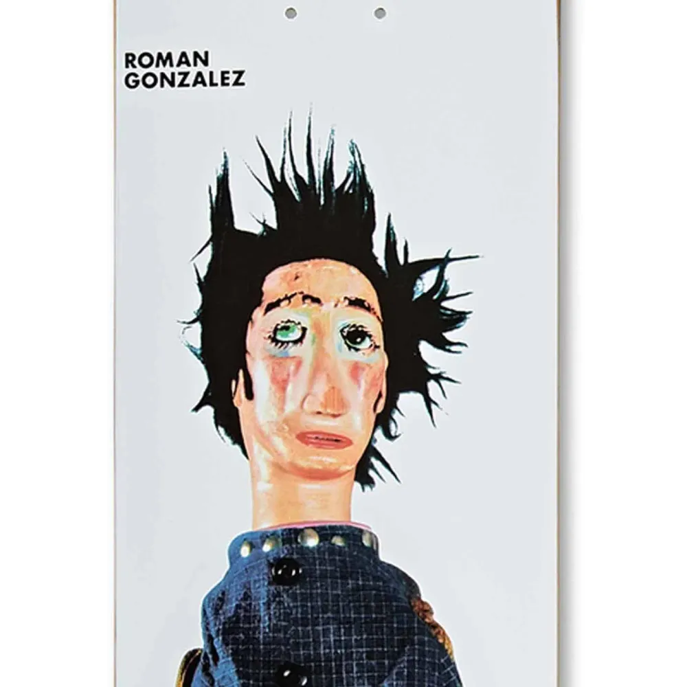 Polar Skate Co. Gonzalez Lorca 8.375 Deck White