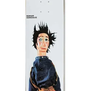 Polar Skate Co. Gonzalez Lorca 8.375 Deck White