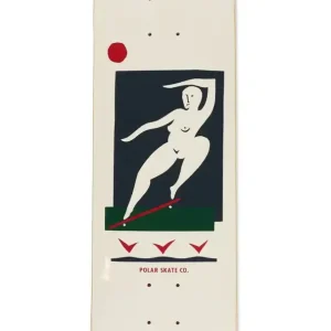 Polar Skate Co. BS Smith 9.0 Deck Cream