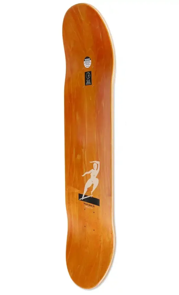 Polar Skate Co. BS Smith 9.0 Deck Cream