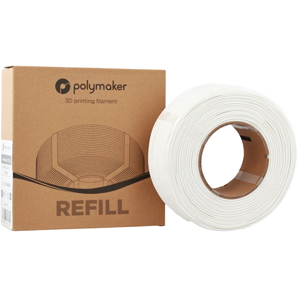 Polymaker Panchroma™ PLA Nachfüllung Matt Baumwollweiß, 1,75 mm / 1KG