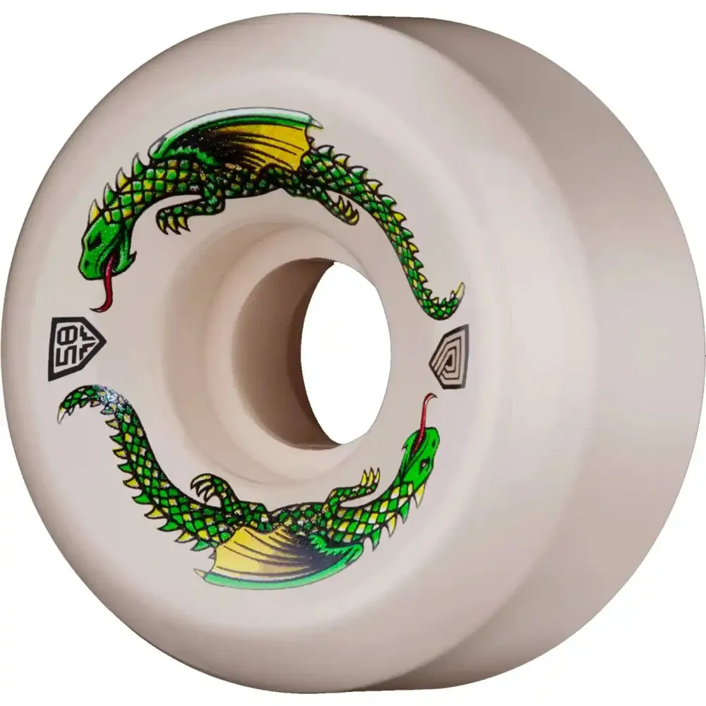 Powell Peralta 58mm 93A Dragon Formula Rat Bones II Wheels