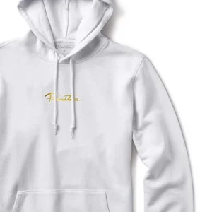 Primitive Nuevo Gold Foil Hooded Sweatshirt White