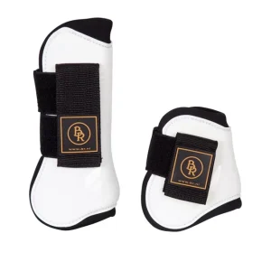Pro Tech Neopren Gamaschen und Streichkappen Set White V