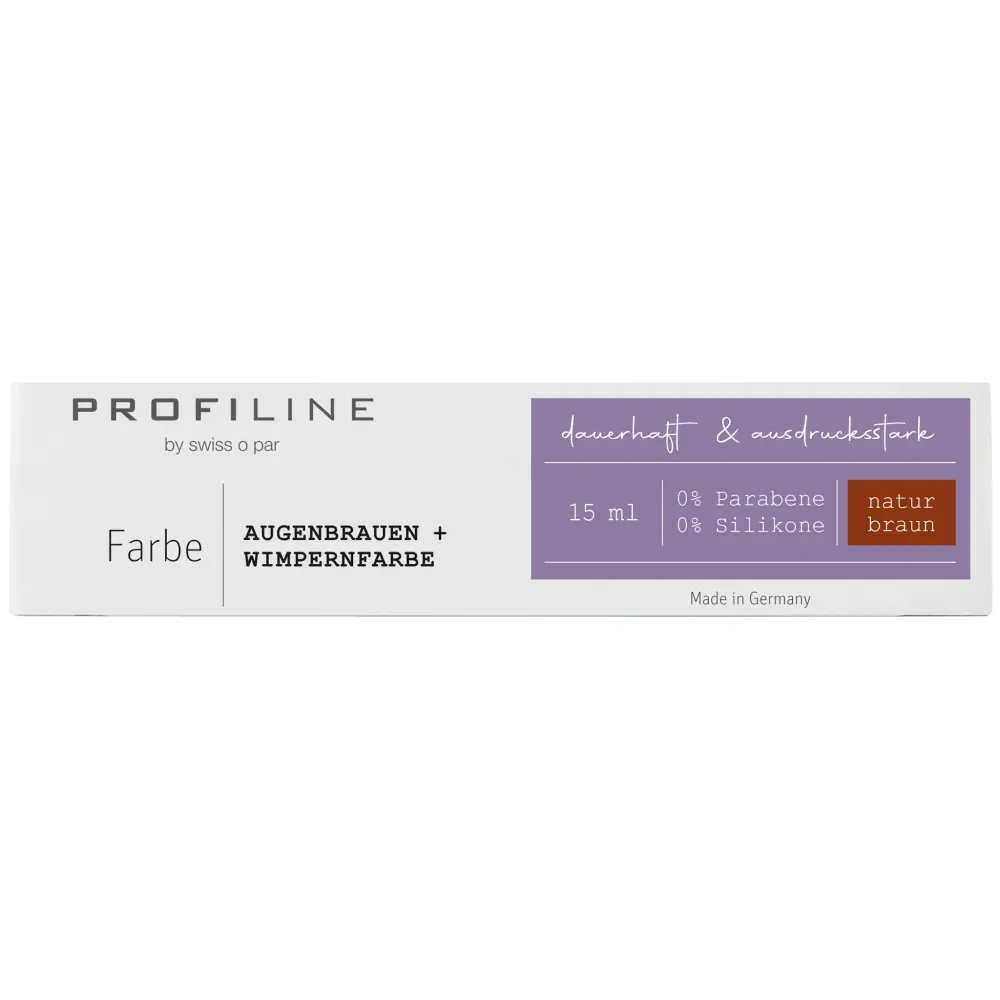 ProfiLine swiss o par Wimpernfarbe naturbraun 15ml