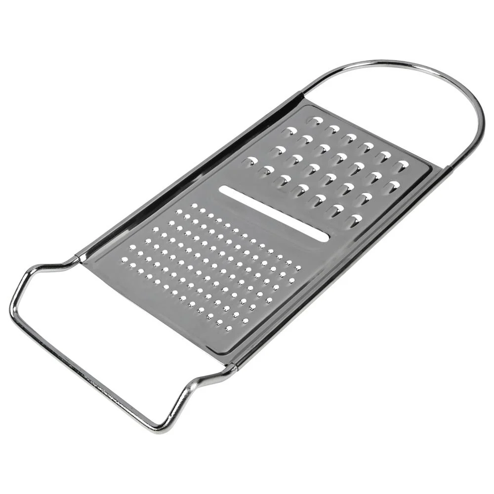 Reibe flach Chrom 11 x 31 cm