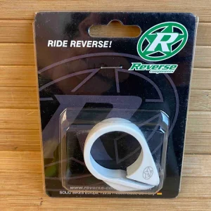 Reverse Bolt Ø34,9mm Sattelklemme white