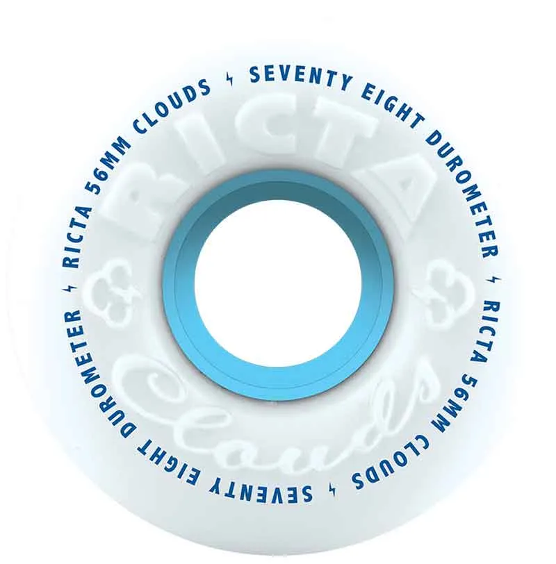Ricta 78A 56mm Clouds White Blue Wheels